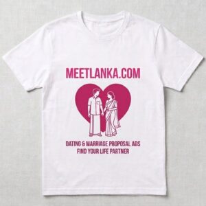 MeetLanka.com Official Matrimonial & Dating Union T-Shirt